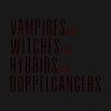 Vampires And Witches And Hybrids And Doppelgangers Hoodie Official Vampire Diaries Merch