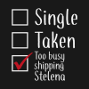 Too Busy Shipping T-Shirt Official Vampire Diaries Merch