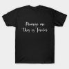 Promise Me T-Shirt Official Vampire Diaries Merch