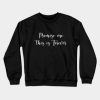 Promise Me Crewneck Sweatshirt Official Vampire Diaries Merch