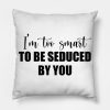 Im Too Smart Throw Pillow Official Vampire Diaries Merch