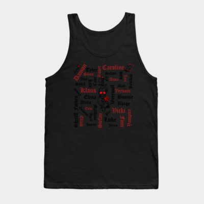 Tvd Characters Tank Top Official Vampire Diaries Merch