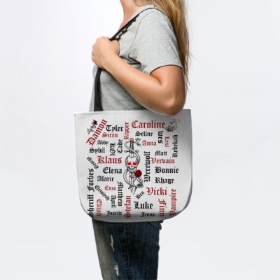 Tvd Characters Tote Official Vampire Diaries Merch