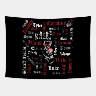 Tvd Characters Tapestry Official Vampire Diaries Merch