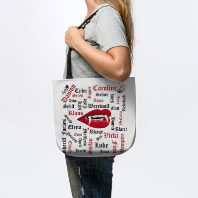 Tvd Characters V Tote Official Vampire Diaries Merch