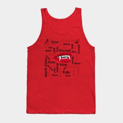 Tvd Characters V Tank Top Official Vampire Diaries Merch