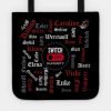 Tvd Characters Switch Off Humanity Tote Official Vampire Diaries Merch