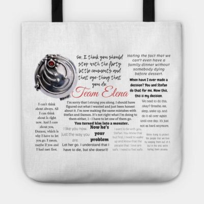 Team Elena Tote Official Vampire Diaries Merch