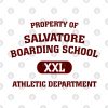 Property Of Salvatore Boarding School Tapestry Official Vampire Diaries Merch