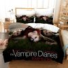 3D TV Series The Vampire Diaries Bedding set housse de couette Duvet cover set juego de 3 - Vampire Diaries Merch