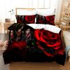 3D TV Series The Vampire Diaries Bedding set housse de couette Duvet cover set juego de 4 - Vampire Diaries Merch