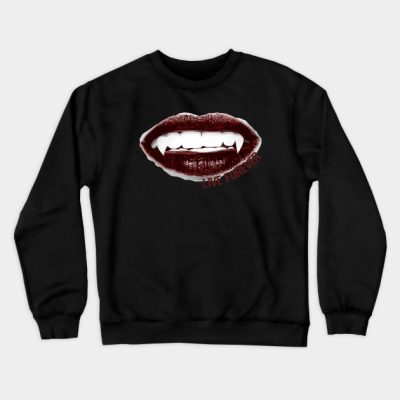 Live Forever Crewneck Sweatshirt Official Vampire Diaries Merch