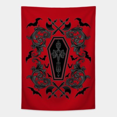 Vampire Damask Tapestry Official Vampire Diaries Merch