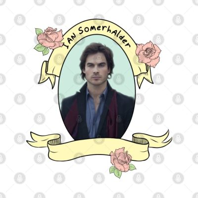 Ian Somerhalder Appreciation Tee Throw Pillow Official Vampire Diaries Merch