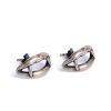 MKENDN Real 925 Sterling Silver Creative Retro Vampire Lips Stud Earrings Trendy Street Punk Style For 5 - Vampire Diaries Merch