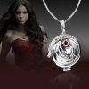 The Vampire Diaries Elena Vervain Necklace S925 Sterling Silver Vampirina Pendant Women Girls Jewelry Necklace Birthday 1 - Vampire Diaries Merch