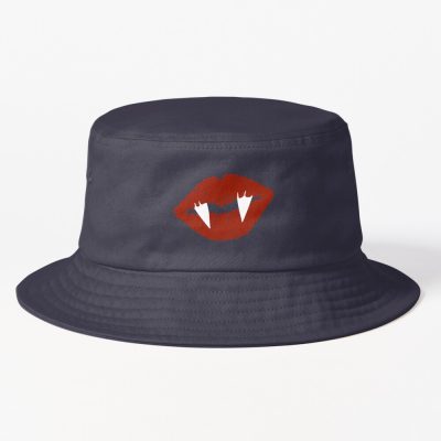 Vampire Fangs & Lips Bucket Hat Official Vampire Diaries Merch