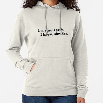 I'M A Sociopath. I Know, Shocker. Hoodie Official Vampire Diaries Merch