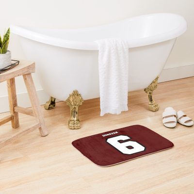 Vampire Diaries Matt Donovan Football Jersey Bath Mat Official Vampire Diaries Merch