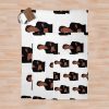 Damon Salvatore Throw Blanket Official Vampire Diaries Merch