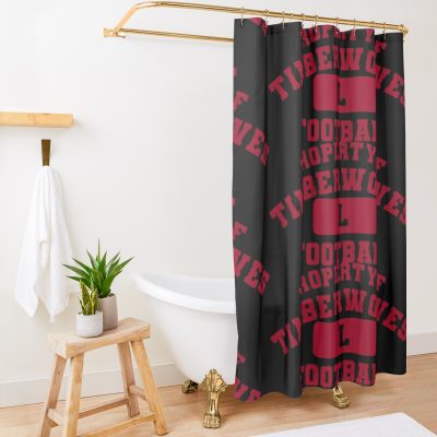 Vampire Diaries Property Of Timberwolves Football Shower Curtain Official Vampire Diaries Merch