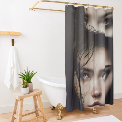 Vampire Shower Curtain Official Vampire Diaries Merch