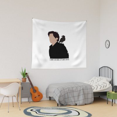 Damon Salvatore Quote Tapestry Official Vampire Diaries Merch